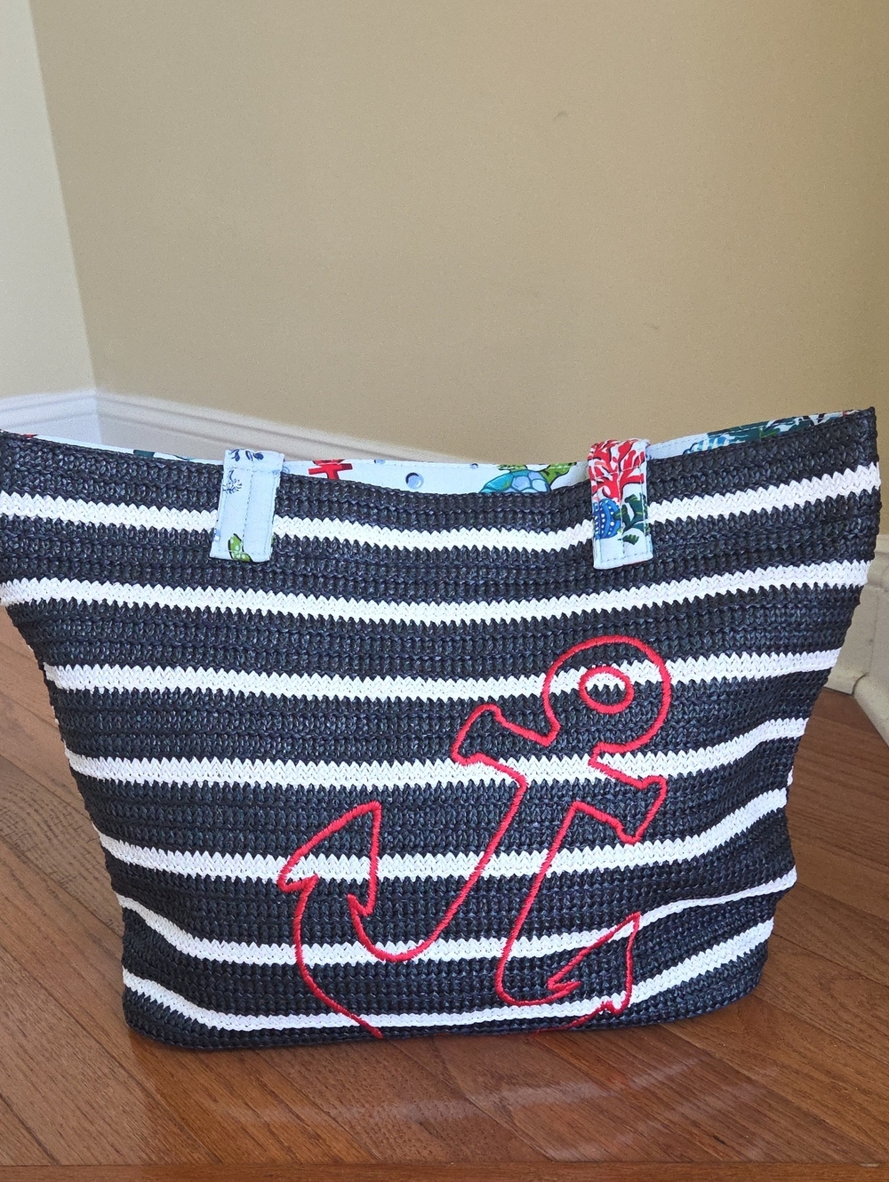 Vera Bradley Anchors Away Wristlet and Tote set - Picture 3 of 6